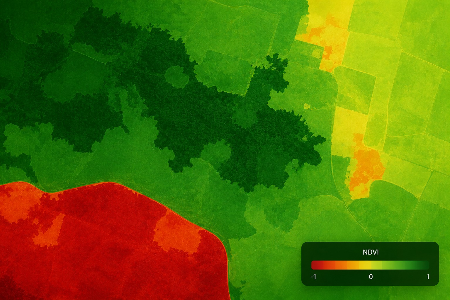 NDVI — Fazenda Exemplo · Maracaju / MS